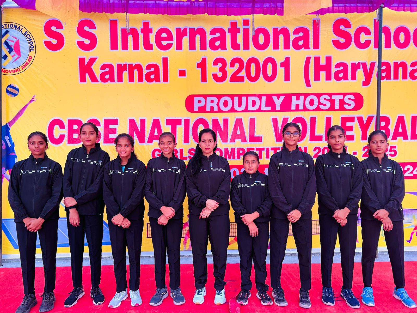 Volleyball National Girls 6th position