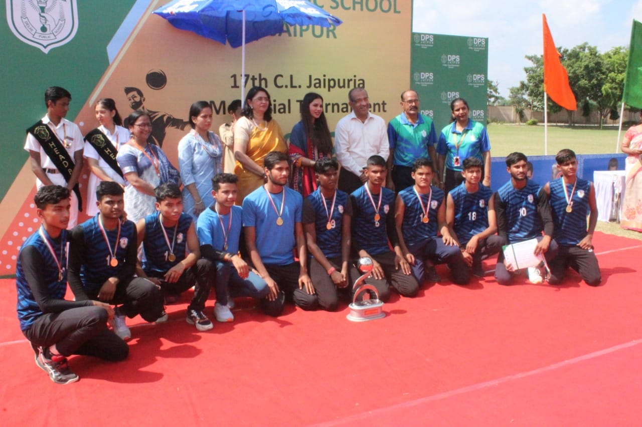 17th C . L . Jaipuria memorial inter school volleyball tournament